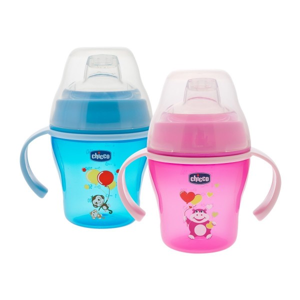 Chicco Soft Cup 200 ML 6+ Ay - Pembe
